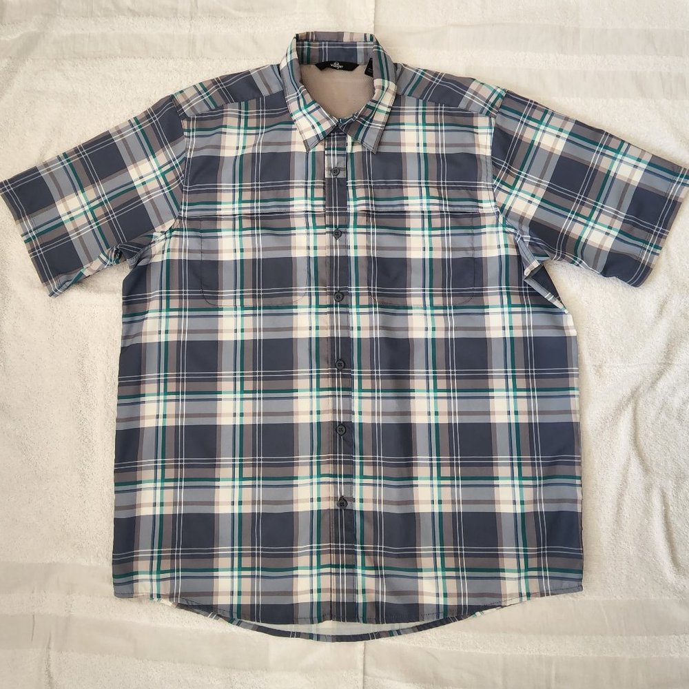 Wrangler Short Sleeve Men's Shirt Large with UPF